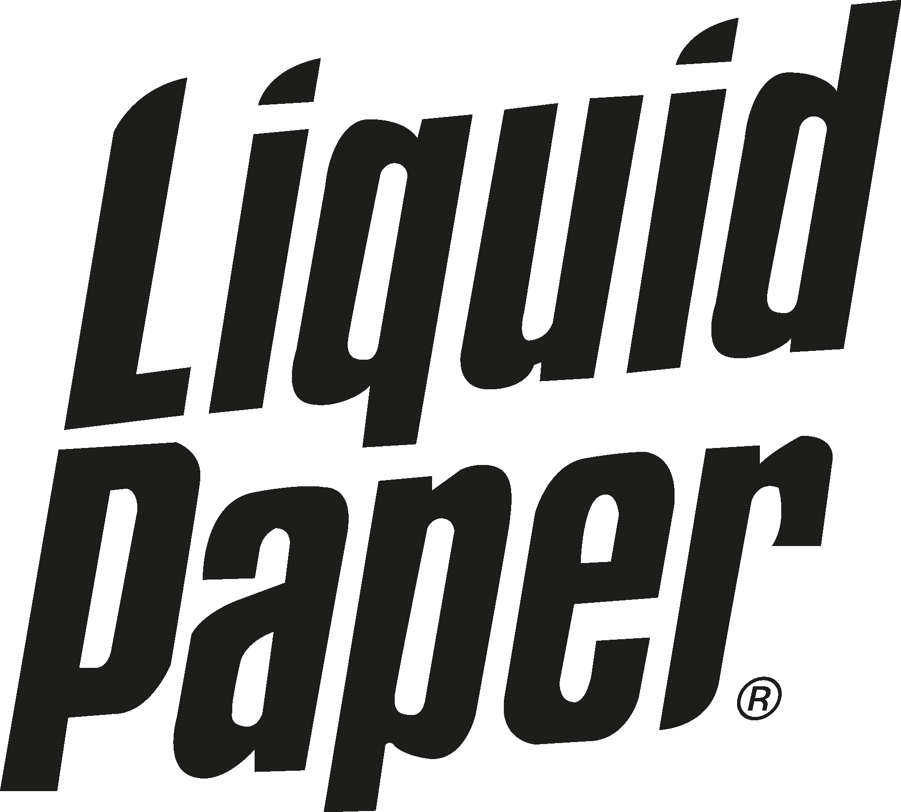 Liquid Paper Logo Vector Logo